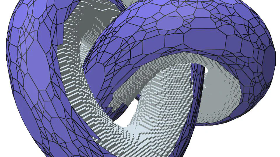 Convex and Concave Decomposition of Digitized Shapes Using Plane Probing and Visibility