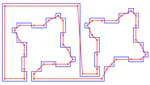Two linear-time algorithms for computing the minimum length polygon of a digital contour
